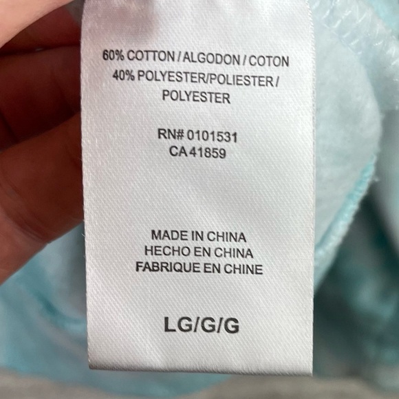 SESAME STREET "All Colors are Beautiful" Tie Dye Sweatshirt Large Cookie Monster - Picture 7 of 14